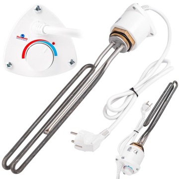 GRZAŁKA DO BOJLERA Z TERMOSTATEM DIAMOND 2KW 6/4