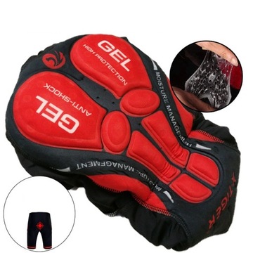 МУЖСКИЕ ВЕЛОСИПЕДНЫЕ ШОРТЫ С ГЕЛЕВОЙ ВСТАВКОЙ УДОБНЫЕ.