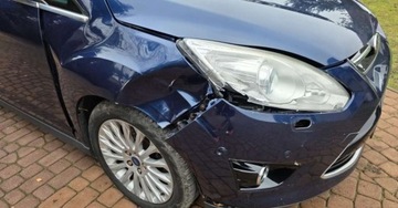 Ford C-MAX II Minivan 1.6 EcoBoost 150KM 2012 FORD C-MAX Titanium 1.6 Benzyna 150KM DELIKATNIE USZKODZONY F. MARŻA!, zdjęcie 11