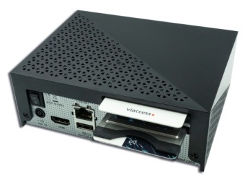 VU+ ZERO 4K DVB-S2X MS Enigma OSCAM CI+ ресивер для модулей Canal+ Polsat