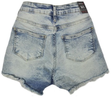 Krótkie spodenki damskie szorty jeansowe MK21 r