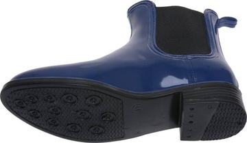 KALOSZE DAMSKIE SZTYBLETY LAMPAS LAK granat red 36