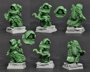 Figurka Dwarf Female Ranger 28mm Scibor 28FM0502