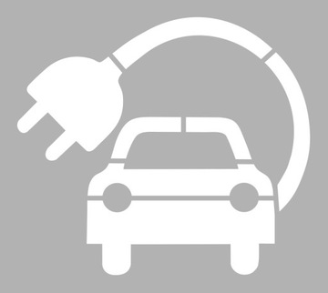 SZABLON malarski ładowanie pojazdów elektrycznych