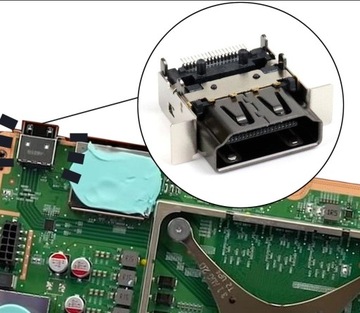 РАЗЪЕМ РАЗЪЕМА ПОРТ HDMI ИЗОБРАЖЕНИЕ ДЛЯ КОНСОЛИ XBOX SERIES X