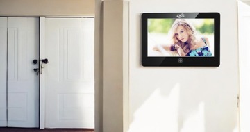 WIDEODOMOFON DOMOFON WiFi DOTYKOWY CZARNY DZWONEK BRAMA BRELOKI AUDIO TUYA