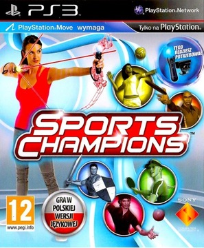 SONY PLAYSTATION MOVE SET КОНТРОЛЛЕР КАМЕРЫ SPORTS CHAMPIONS PS3 PL