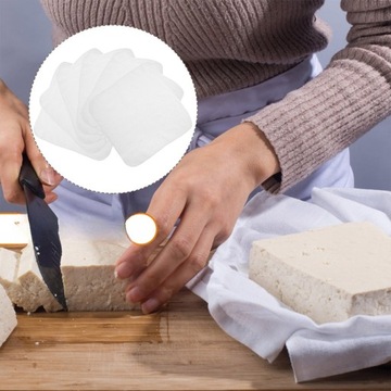 Ситечко для сыра многоразовое, марля кухонная, хлопок 40,00Х40,00Х0,20СМ шт.