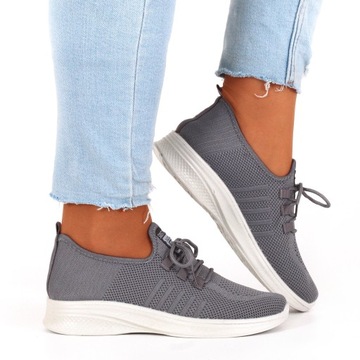 ADIDASY damskie BUTY sportowe WCIĄGANE LEKKIE
