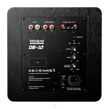 VELODYNE DB-10 ДЛЯ АМБИТИЦИОННЫХ АУДИОСИСТЕМ, ДИНАМИЧЕСКИЙ, НАТУРАЛЬНЫЙ, КЛАСС AB