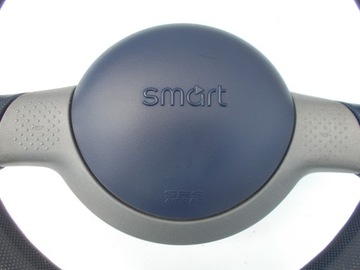 Синий руль Smart Fortwo + подушка безопасности