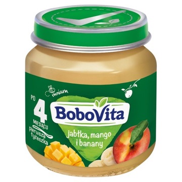 Deserek Jabłka banany i mango Bobovita 125g