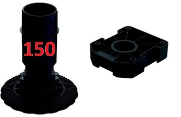 Nóżka stopka Axilo od Hafele + główka H 150