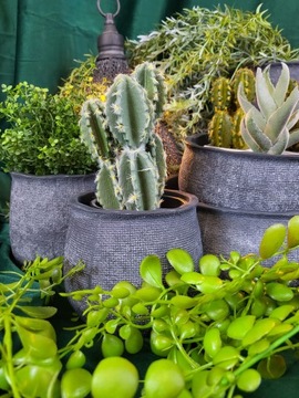 OSŁONKA CERAMICZNA ANTRACYT SZARA FI15 CM