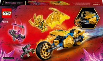 LEGO 71768 МОТОЦИКЛ NINJAGO GOLD DRAGON JAYA