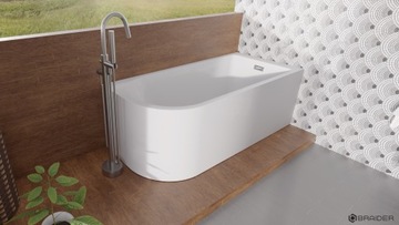 BRAIDER RESTIA УГЛОВАЯ НАСТЕННАЯ ВАННА 170x75