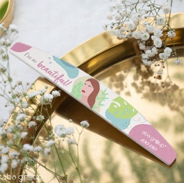 ABA GROUP 25x пилочка для ногтей BOAT FAT 100 180