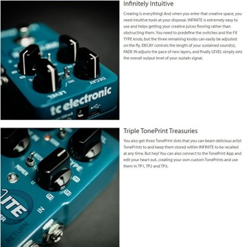 Infinite Sample Sustainer Гитарный эффект Sustainer / Freeze TC Electronic