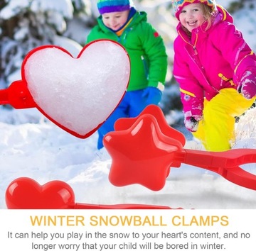 Zimowe zabawki do walk na śniegu dla dzieci 3szt