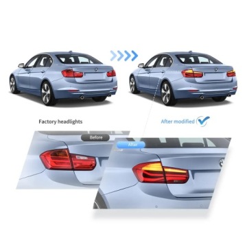 Galinių žibintų komplektas Vland LED Sequential Turn Bmw 3 f30 2011-2018 Lift FL LCi ZBM191509SET – nuotrauka 10