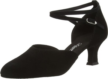 DIAMANT DAMSKIE BUTY DO TAŃCA CZARNE 39,5 1ŻMA