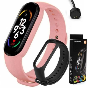 SMARTBAND M7 OPASKA SPORTOWA SMARTWATCH + 2 PASKI