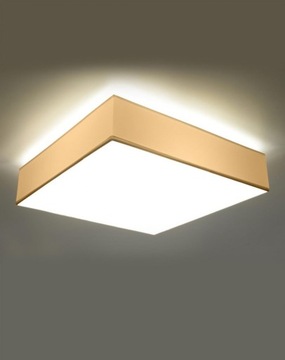LAMPA SUFITOWA LED PLAFON NATYNKOWY HORUS 45 biały