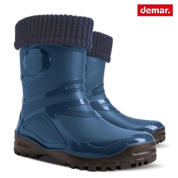 Kalosze DEMAR YOUNG FUR 2 Ocieplane Polskie r.40