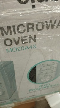 Kuchenka mikrofalowa Gorenje MO20A4X 800W 20L Inox Grill 1000W OUTLET