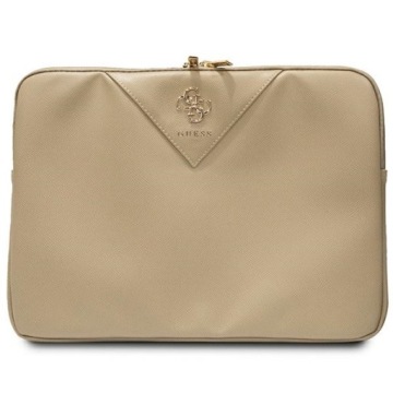 Pouzdro pro MacBook 14 Guess Triangle Zlaté