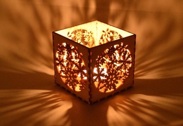 Лазерный сожженный фонарь