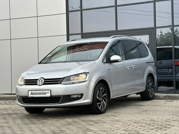Volkswagen Sharan II Van Facelifting 2.0 TDI SCR 150KM 2018 Volkswagen Sharan Kamera, Grzane fotele, El.drzwi, zdjęcie 2