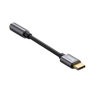 АДАПТЕР BASEUS АУДИОДАПТЕР USB-C TYPE-C — МИНИ-ДЖЕК 3,5 ММ AUX DAC