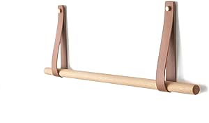 WIESZAK NOWOCZESNY DREWNIANY HUŚTAWKA 60 CM DRĄŻEK