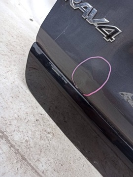 TOYOTA RAV4 RAV-4 ЗАДНЯЯ ДВЕРЬ КРЫШКА БАГАЖНИКА