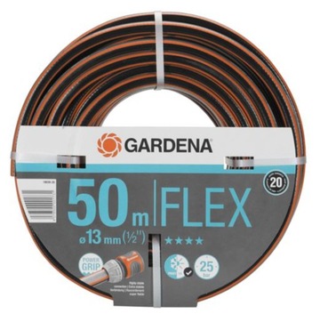Wąż ogrodowy Gardena Comfort Flex 1/2'' 50m 25 bar Power Grip Wytrzymały