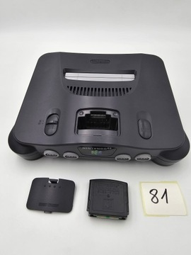 КОНСОЛЬ NINTENDO 64, ЕВРОПЕЙСКАЯ ВЕРСИЯ, ЧЕРНАЯ + АКСЕССУАРЫ
