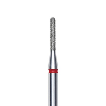 STALEKS Frez diamentowy walec zaokrągl. R 1.4x8mm