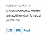Плагин виджета конвертера валют Woocommerce