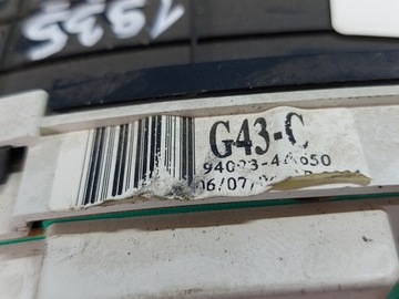 PŘÍSTROJOVÁ DESKA BUDÍK HYUNDAI H-1 2.5 CRD G43C