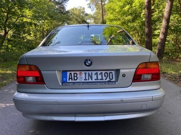 BMW Seria 5 E39 Sedan 2.5 525i 192KM 2001 BMW Seria 5 BMW 525I Automat Lift Xenon Bez Korozji 2.5 Benzyna 192KM, zdjęcie 4