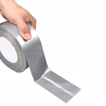 РЕМОНТНАЯ ЛЕНТА, АРМИРОВАННАЯ СЕРЕБРО, ПРОЧНАЯ 48 ММ X 15 М