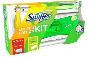 СТАРТОВЫЙ НАБОР SWIFFER MEGA LARGE MOP + 8 КАРТРИДЖЕЙ + 2В1 БАСТЕР