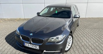 BMW Seria 5 F10-F11 Touring Facelifting 520d 190KM 2016 BMW Seria 5 Zadbany Duza Navi Czujniki Automat, zdjęcie 3