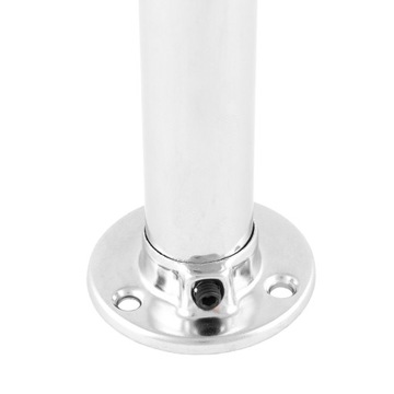 РУЧКА-СТРОКА, ТРУБКИ FI 25 ММ, ХРОМИРОВАННАЯ РОЗЕТКА