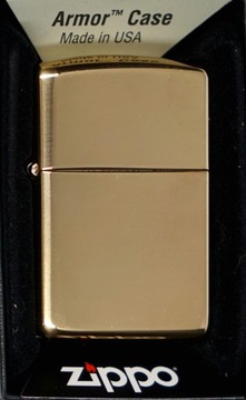 ZAPALNICZKA ZIPPO HIGH POLISHED BRASS ARMOR HEAVY