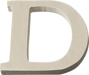 Literka drewniana 4 cm, D