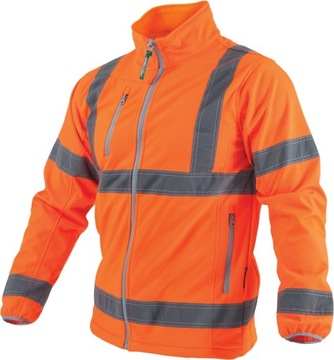 STALCO SOFTSHELL BLUZA ROBOCZA POMARAŃCZOWA NEON ROZM. 3XL S-44050