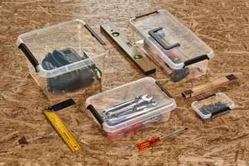 КОРОБКА ПЛАСТИКОВЫЙ КОНТЕЙНЕР С КРЫШКОЙ ORPLAST Simple 1,6 л