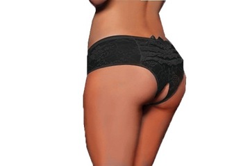 MAJTKI z dziurką FIGI KORONKA S/M (M006)